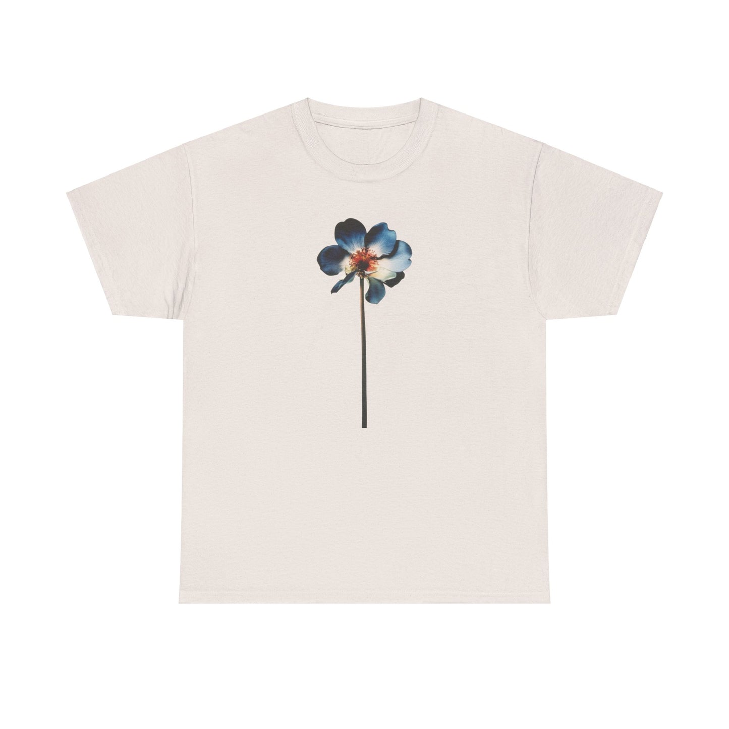 Streetwear Y2k Flower Graphic Heavy Cotton Tee