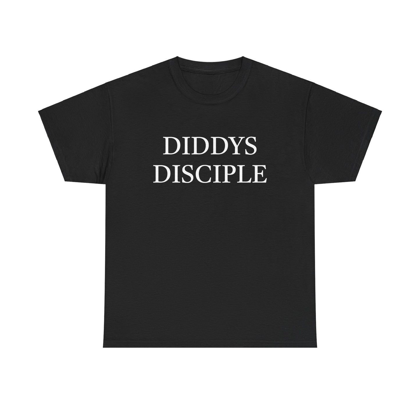 Funny Y2k joke shirt "Diddys Disciple” Heavy Cotton Tee