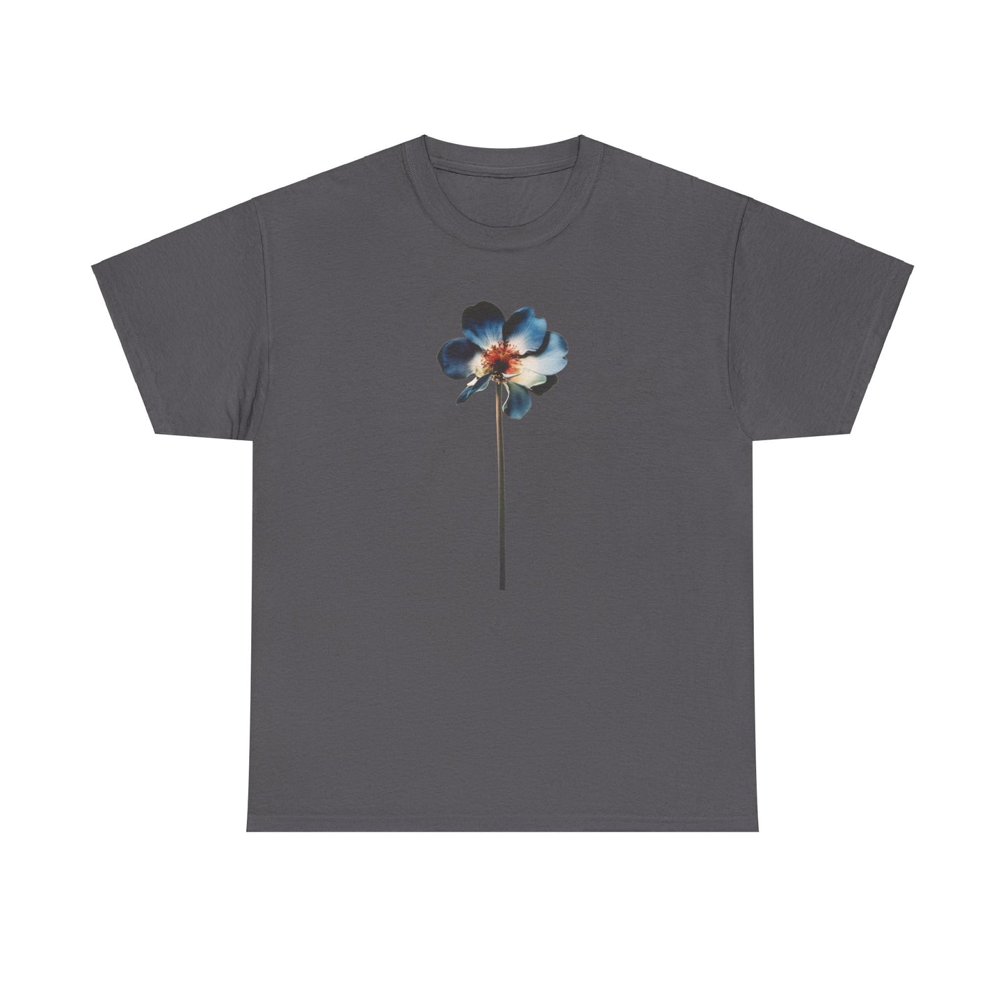 Streetwear Y2k Flower Graphic Heavy Cotton Tee